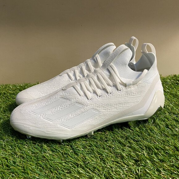 Adidas Adizero Primeknit Triple White Silver Football Cleats Mens GX5420 NEW main image 6